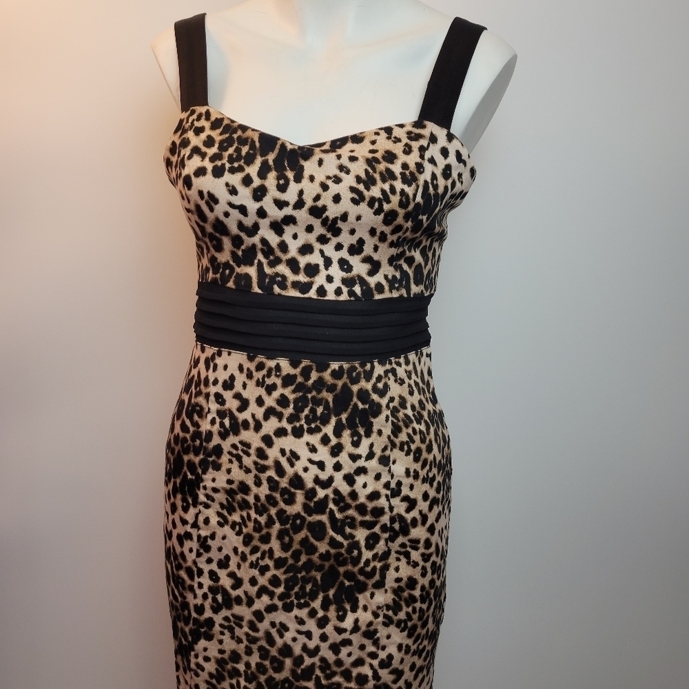 Cheetah print dress